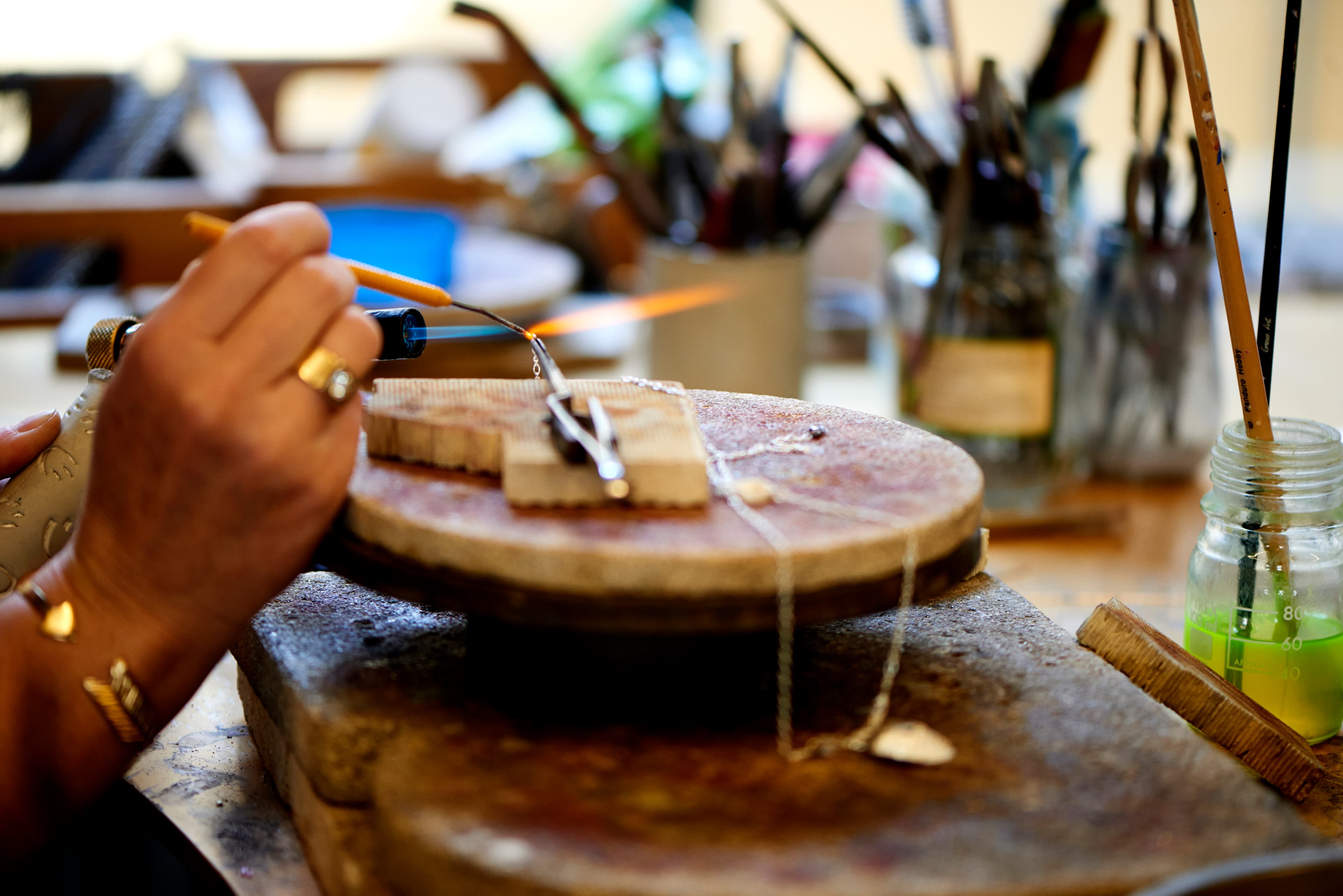 Mød Elisabeth Millev-Rix – deltager på smykkekursus hos FOF København og Nordsjælland