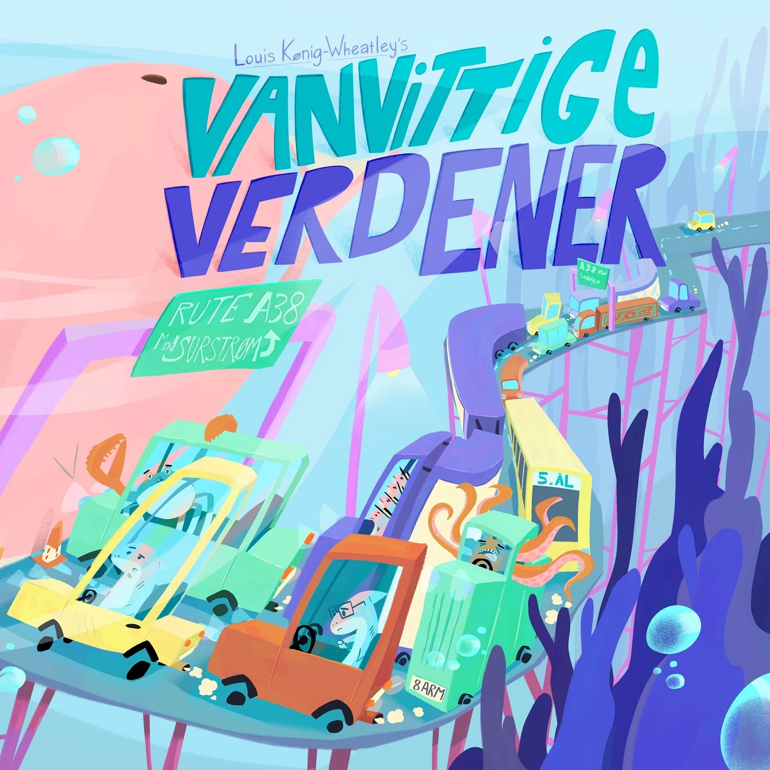 Tegneserie på workshop for voksne og børn i efterårsferien