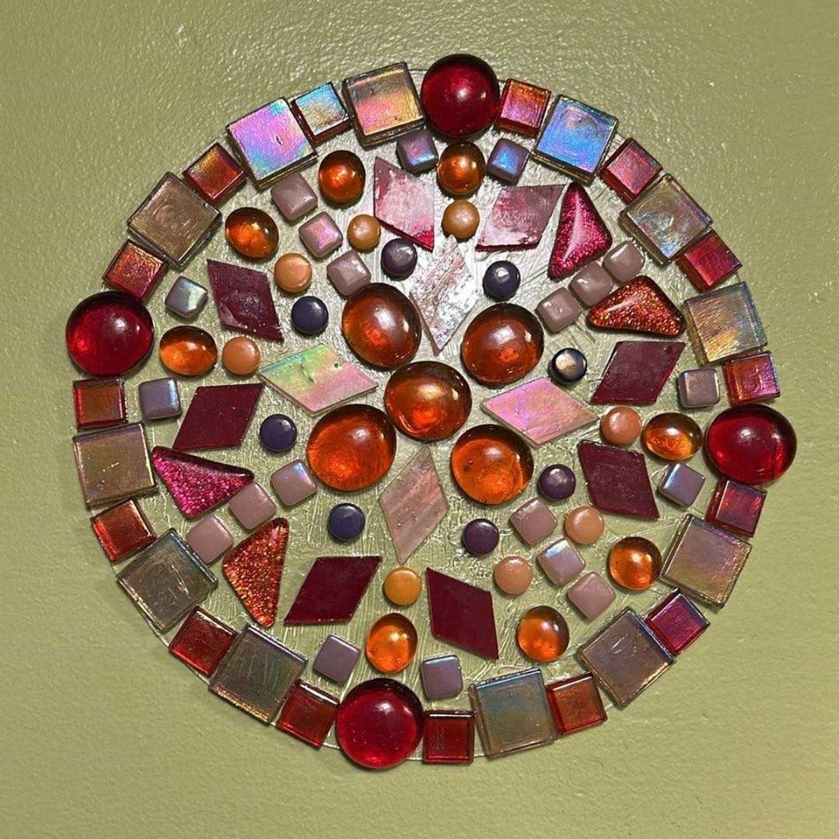 Mosaik du kan lave på kursus hos FOF Djursland