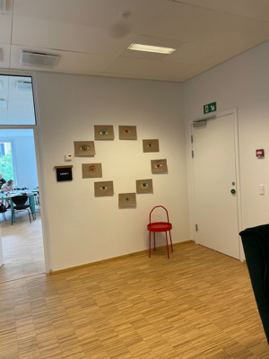 Tegninger på sommercamp i tegning for børn hos FOF København og Nordsjælland