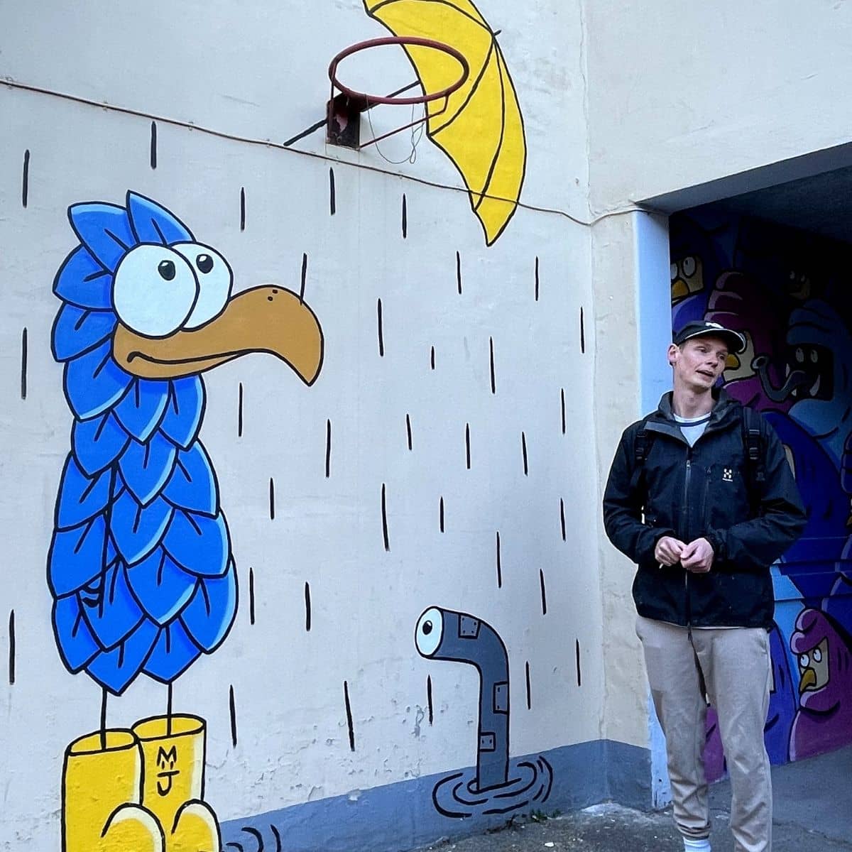 Street art tur med FOF Aarhus