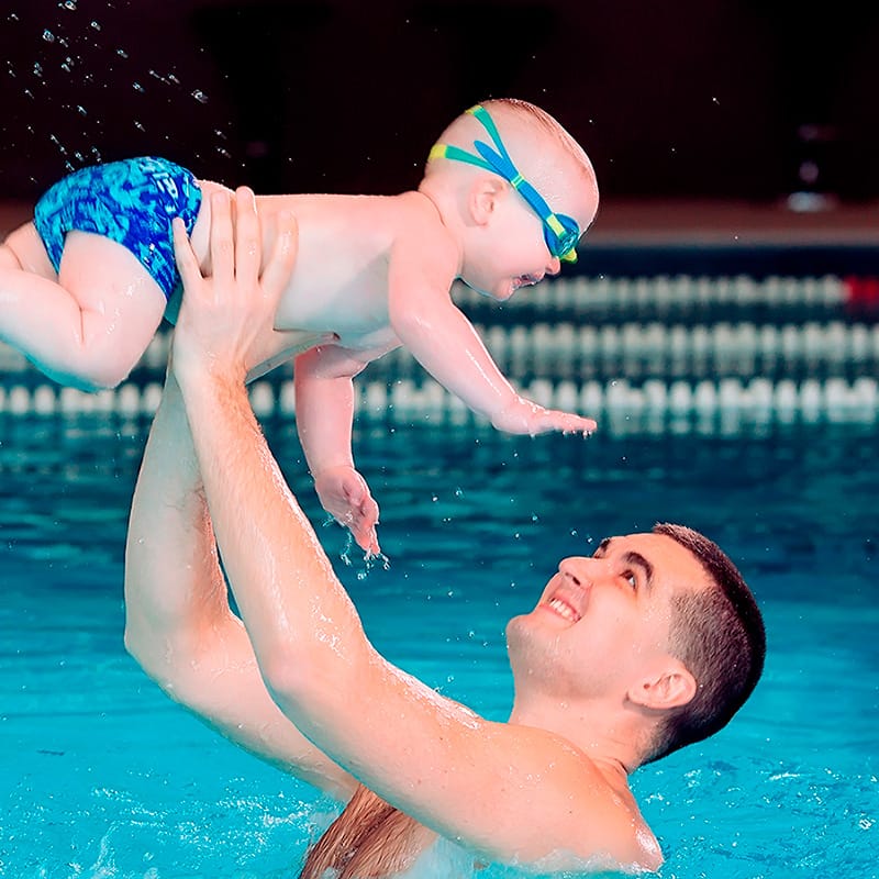 Babysvømning i Grenaa med FOF Djursland