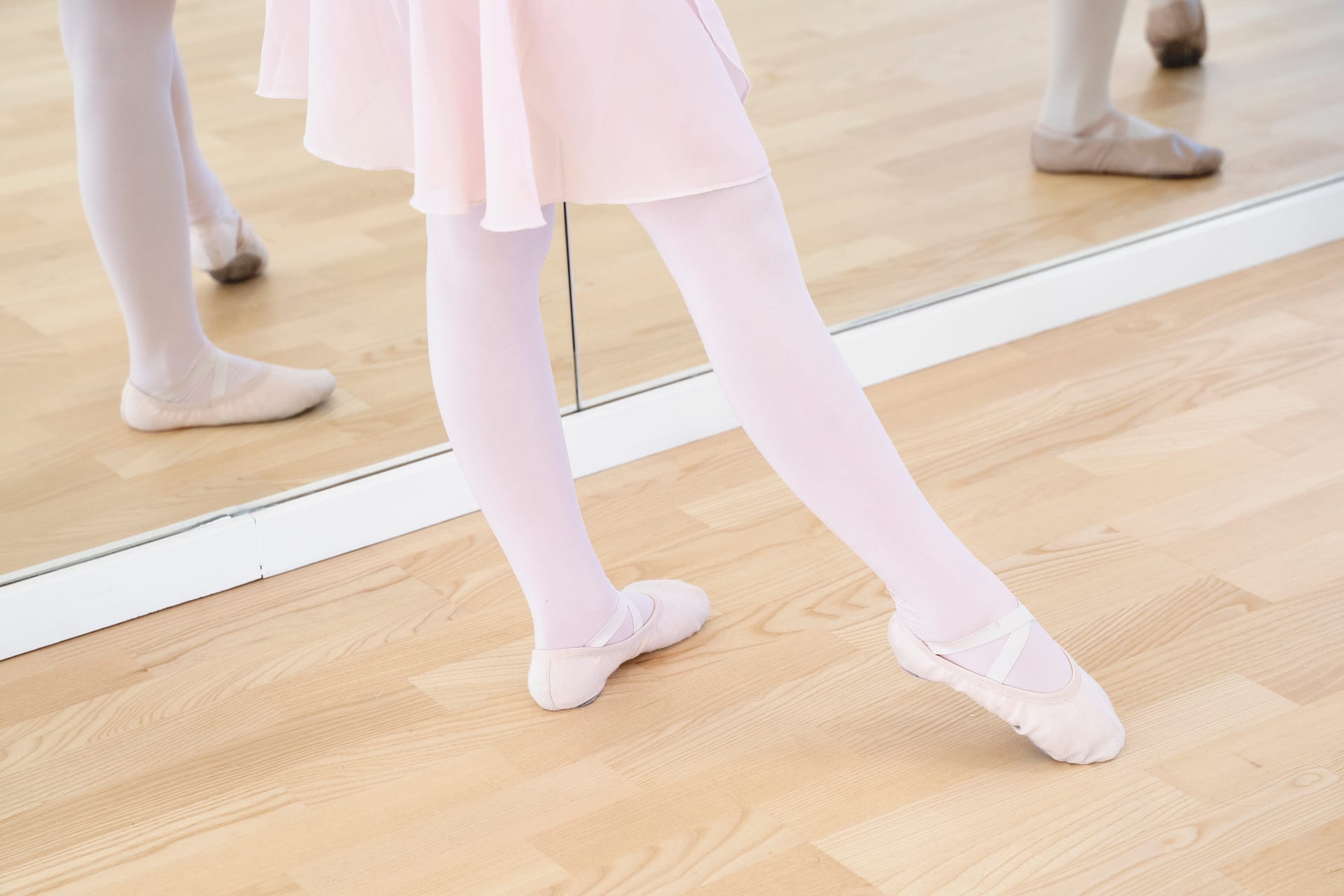 Barn danser ballet – prøvetime i ballet