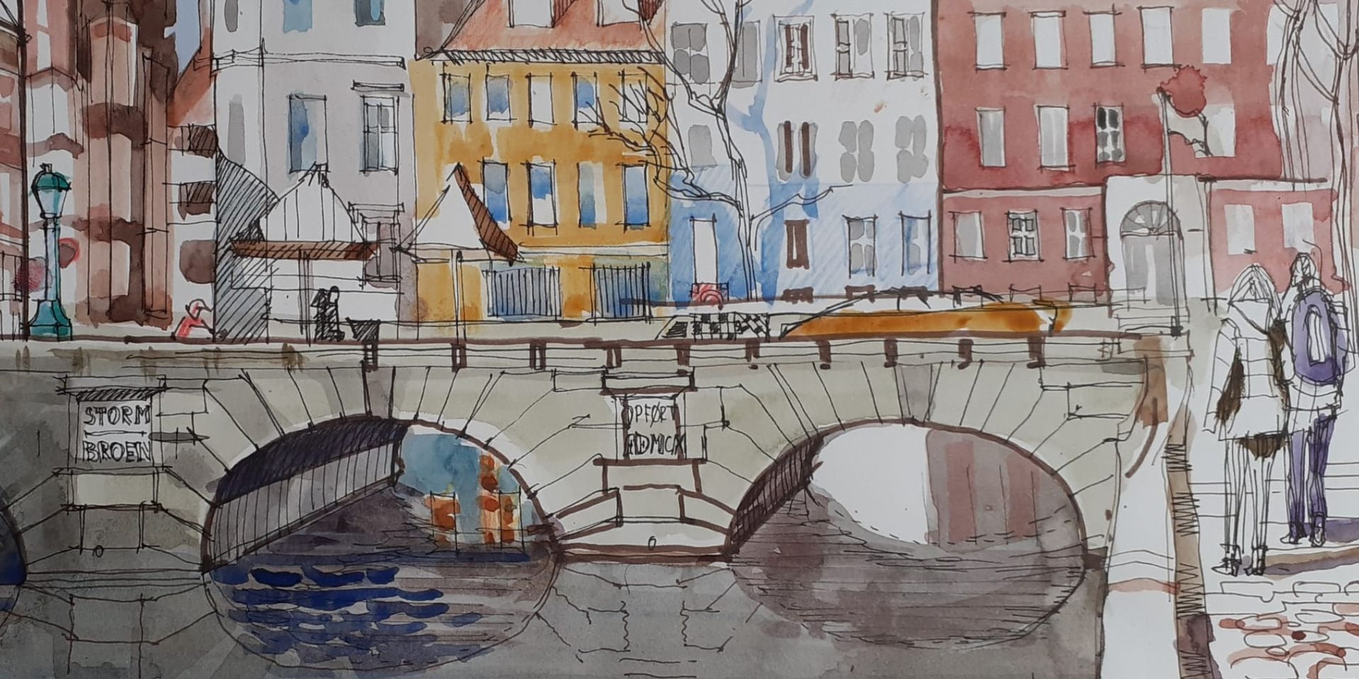 Akvarelkursus for let øvede og øvede – akvarellandskaber og moderne teknikker