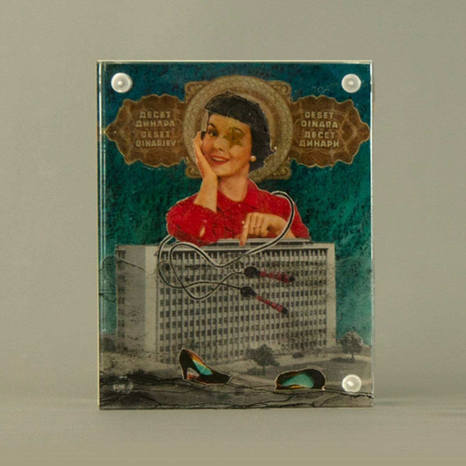 Collage lavet af Lisbeth Micha Hansen