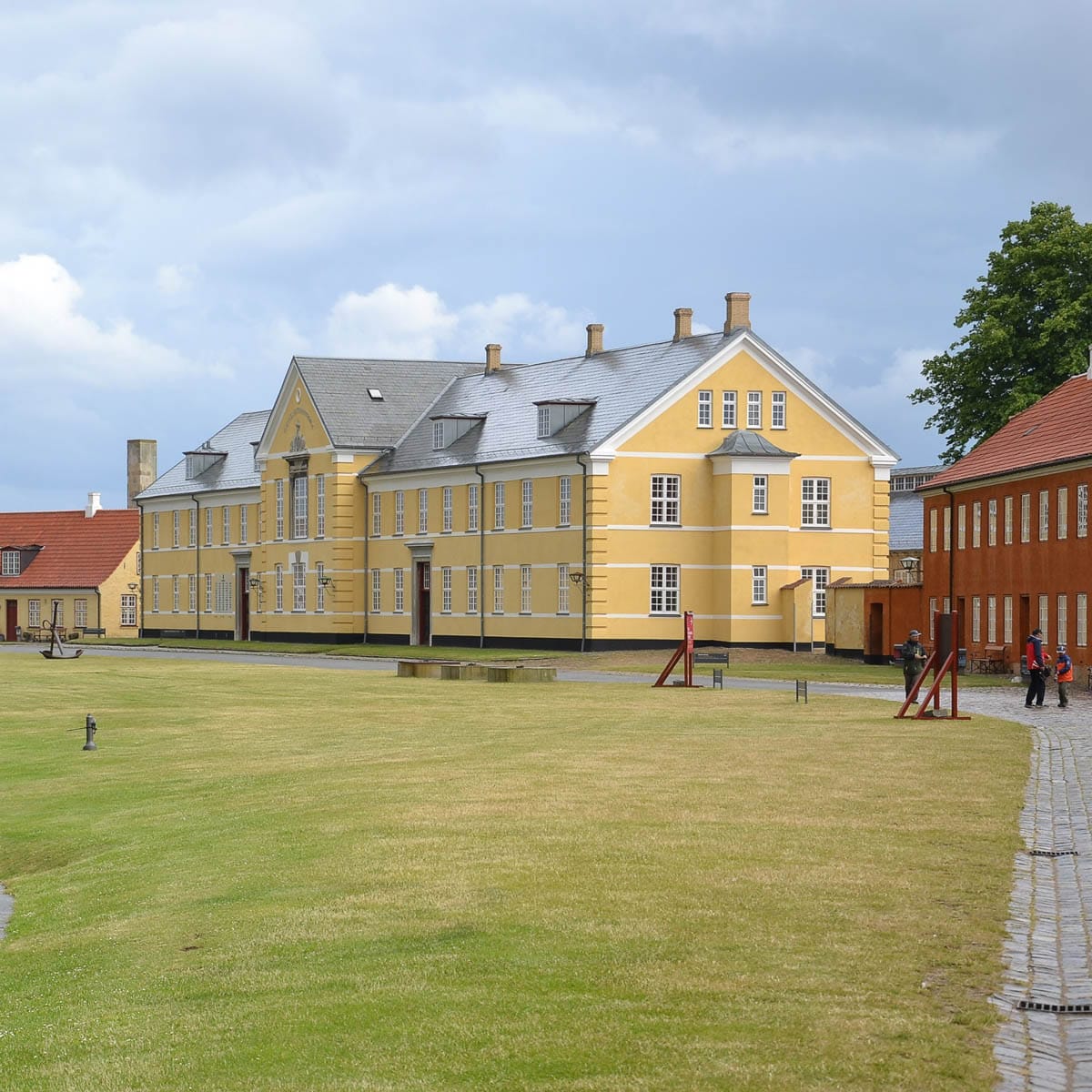 Militærbygninger i området omkring Kronborg Slot