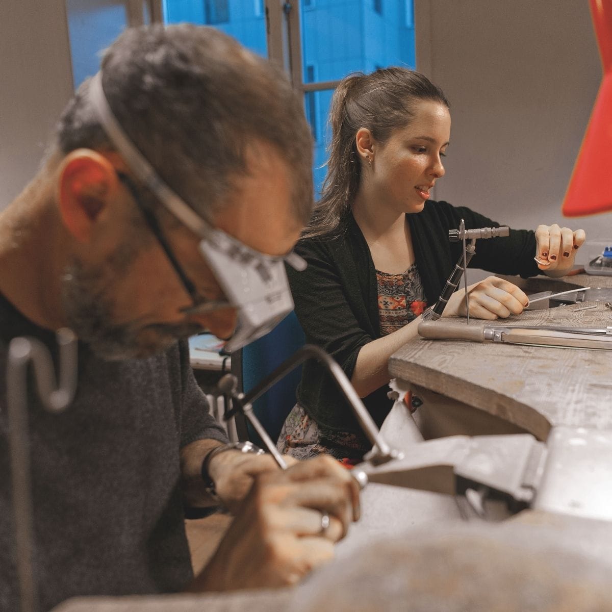 Henrik Saubjerg, kursister, fof aarhus, smykkekursus