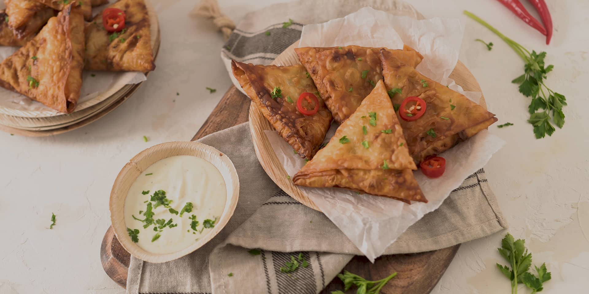 Samosa med grøntsager – indisk snack med sprød dej | FOF Aarhus