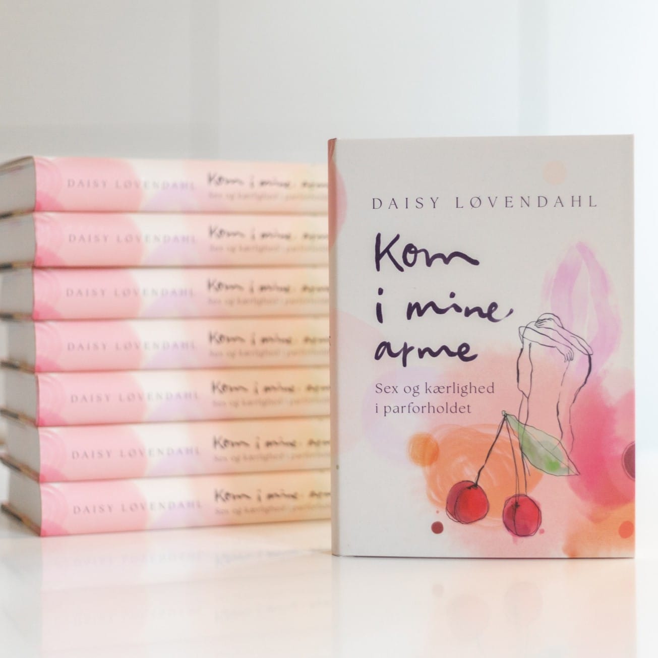 Bogforside "Kom i mine arme" af Daisy Løvendahl