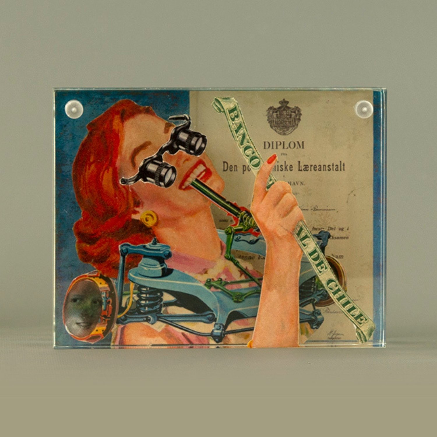 Collage lavet af Lisbeth Micha Hansen