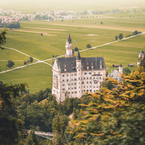 Billede af slot i tyskland