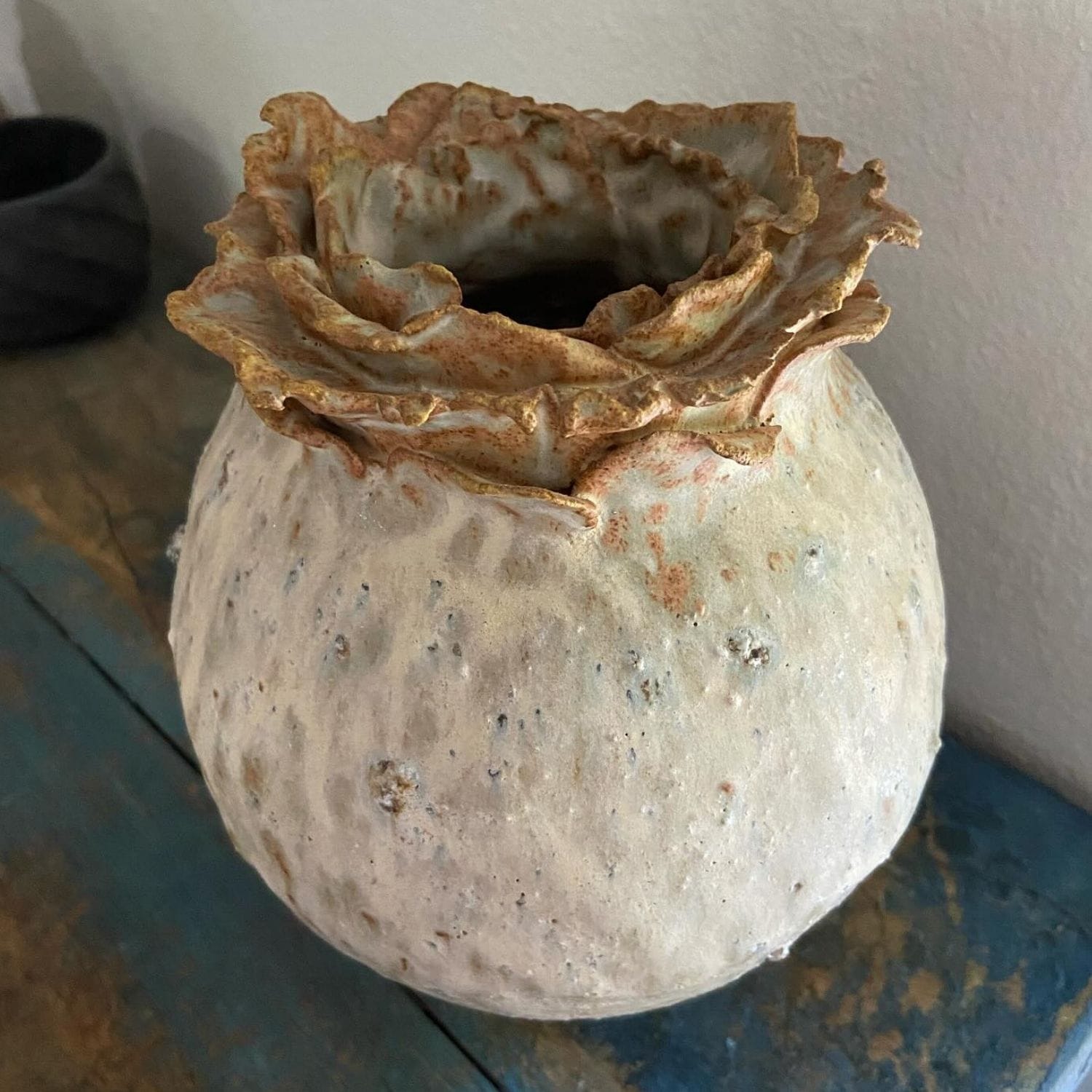 Stentøjsvase lavet af Nina Stortz