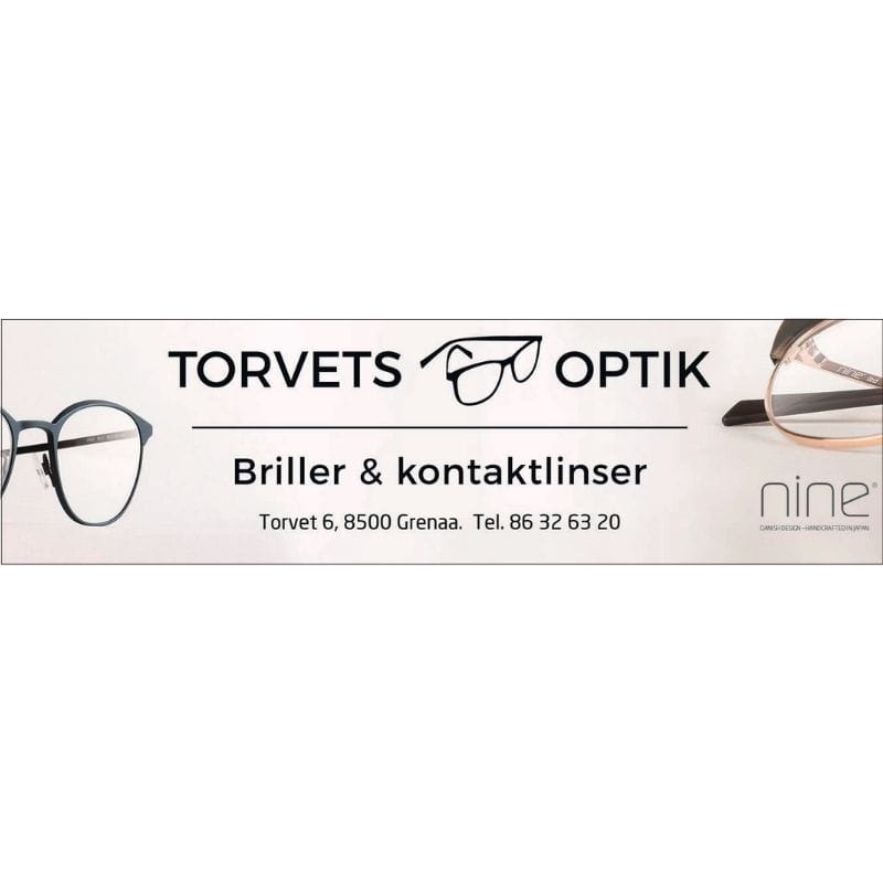 Torvets Optik - Annoncør hos FOF Djursland