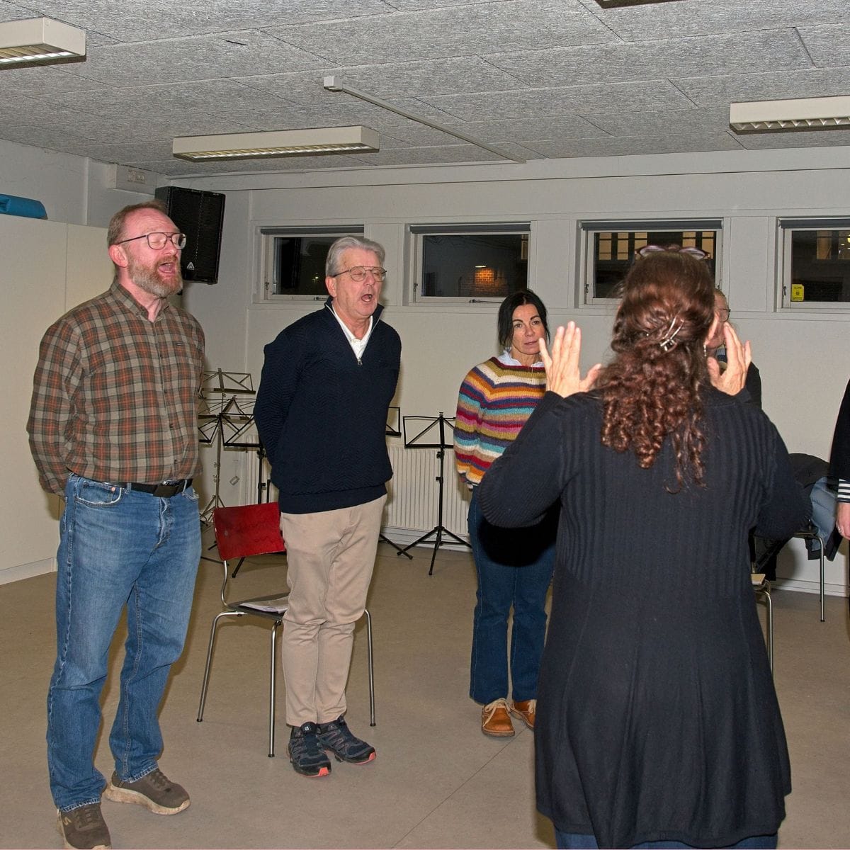 Syng dig glad, fof aarhus, kor