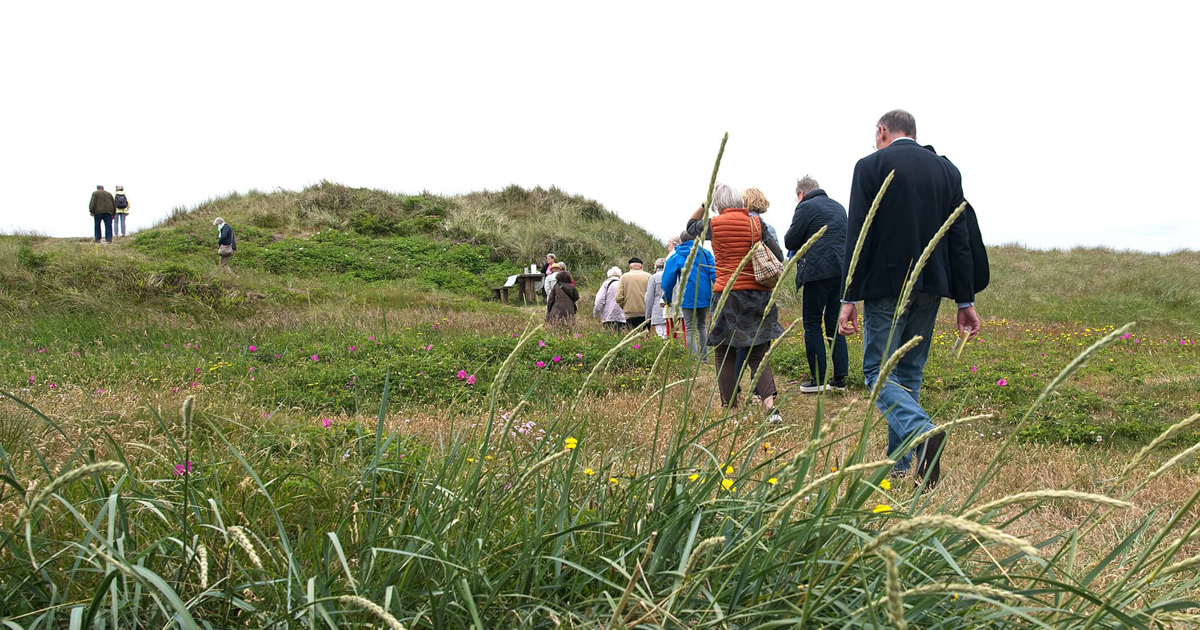 Kursister i FOF Aarhus på dagstur