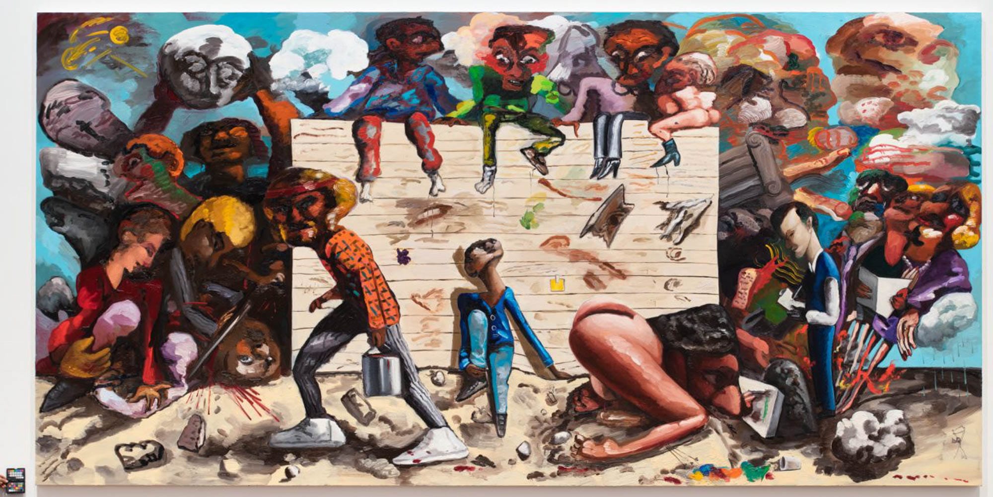 Dana Schutz’ The Public Process (2022) – kunst fra Louisiana