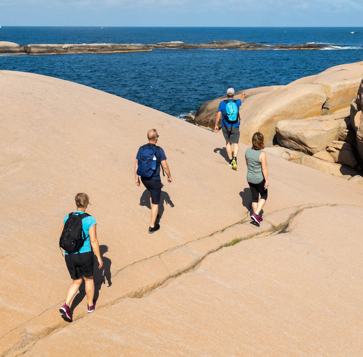 "Smukke vandreruter i den svenske skærgård hos FOF København og Nordsjælland.”