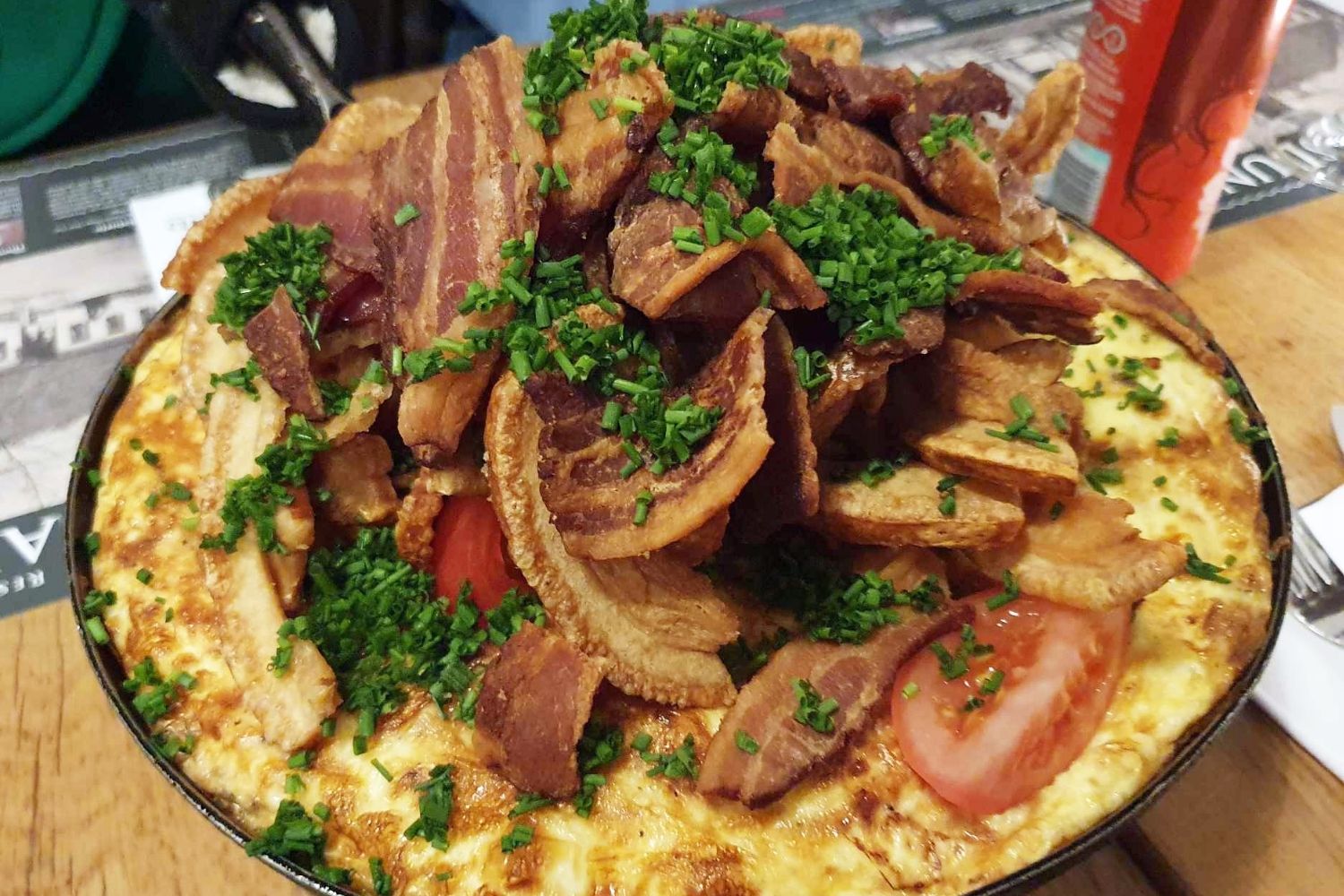 Restaurant Carlslunds berømte æggekage