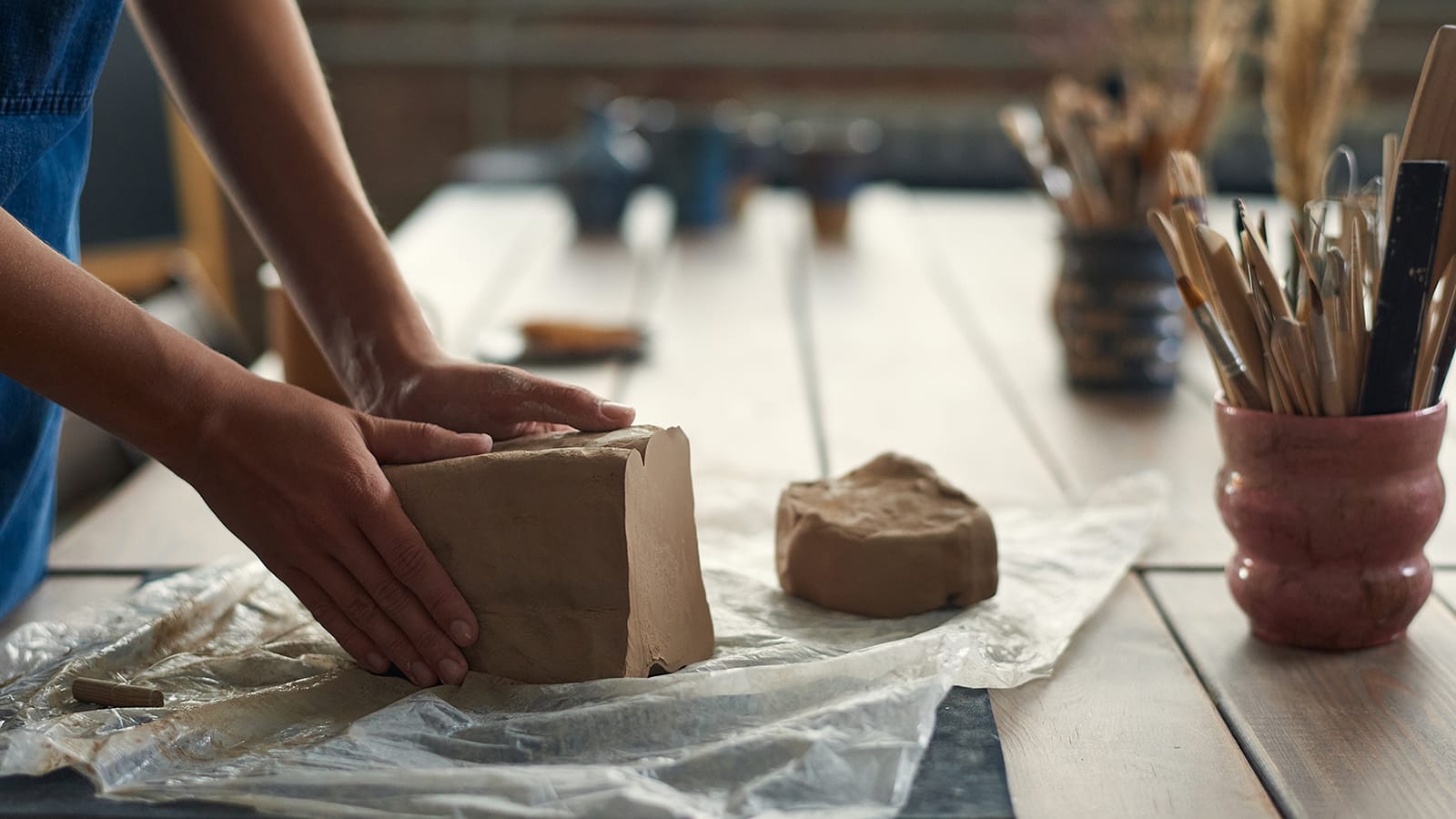 Mandags-keramik i Rønde med FOF Djursland