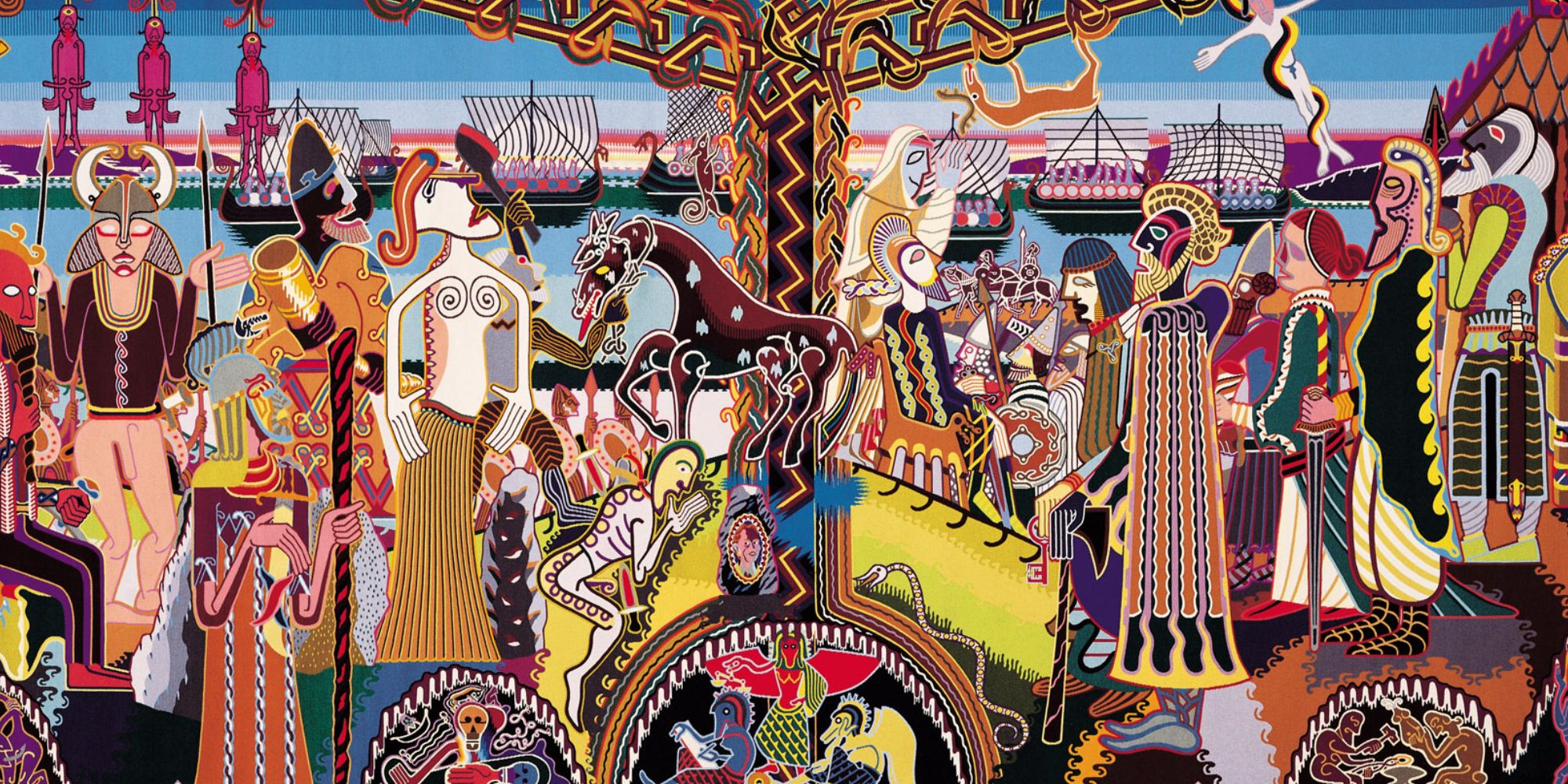 Bjørn Nørgaards gobeliner – rundvisning på Christiansborg Slot