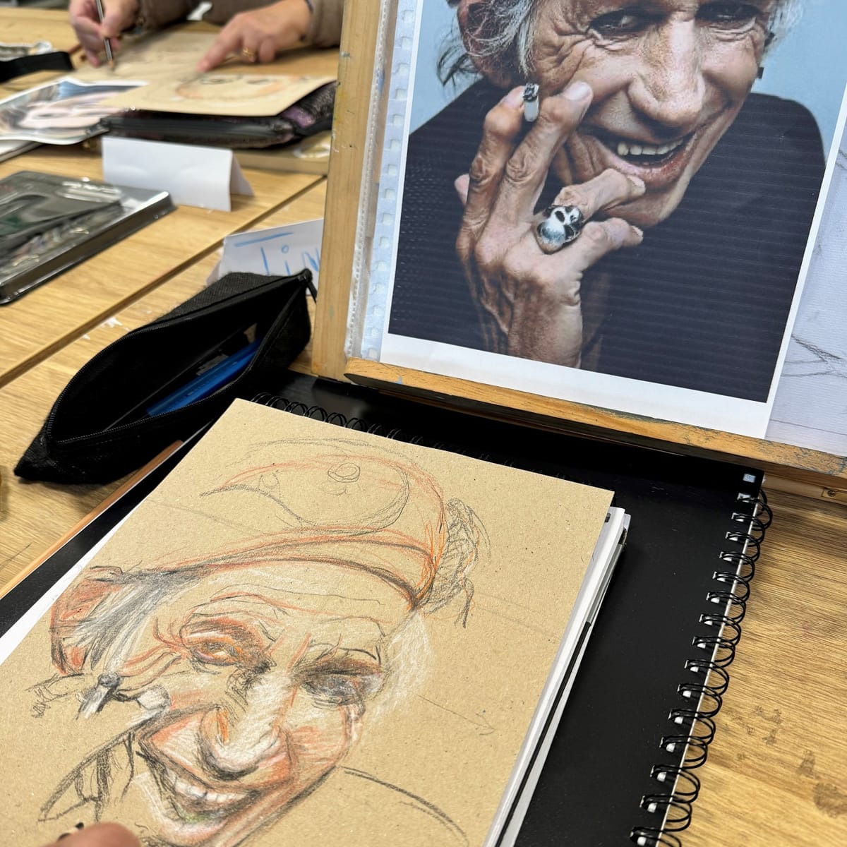 Klassisk tegning PORTRÆT