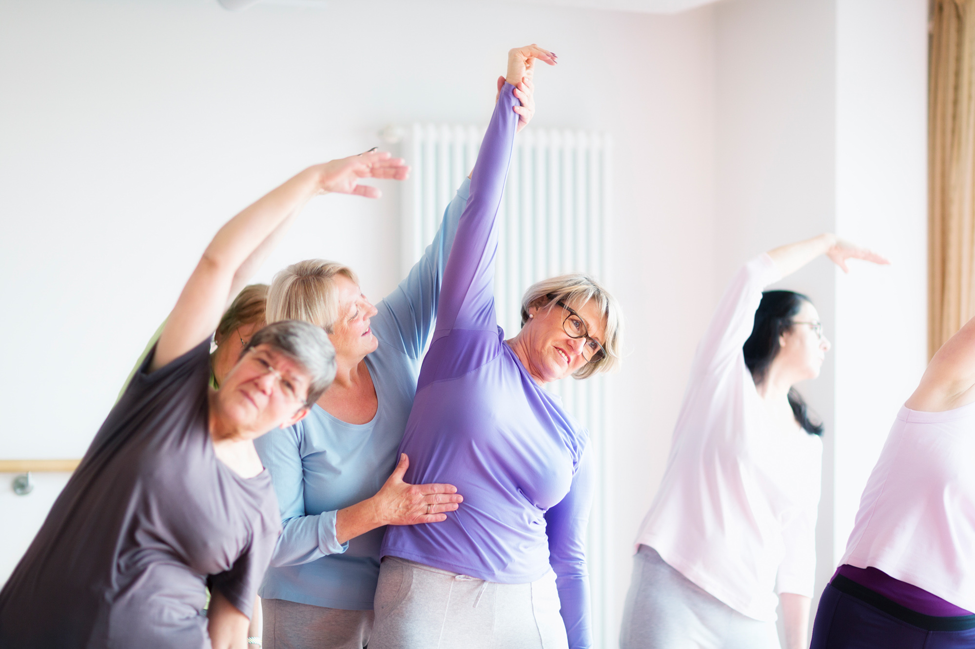 Kvinder på hensyntagende ryghold hos FOF København og Nordsjælland