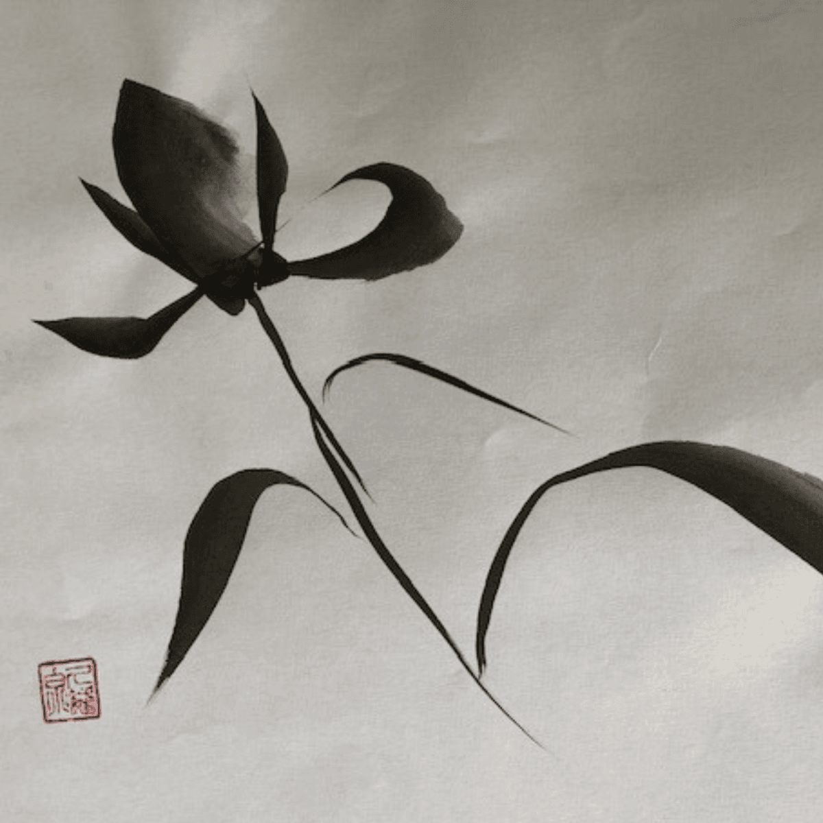 Japansk tuschtegning hos FOF København og Nordsjælland