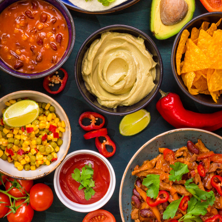 mexicansk mad uden kød