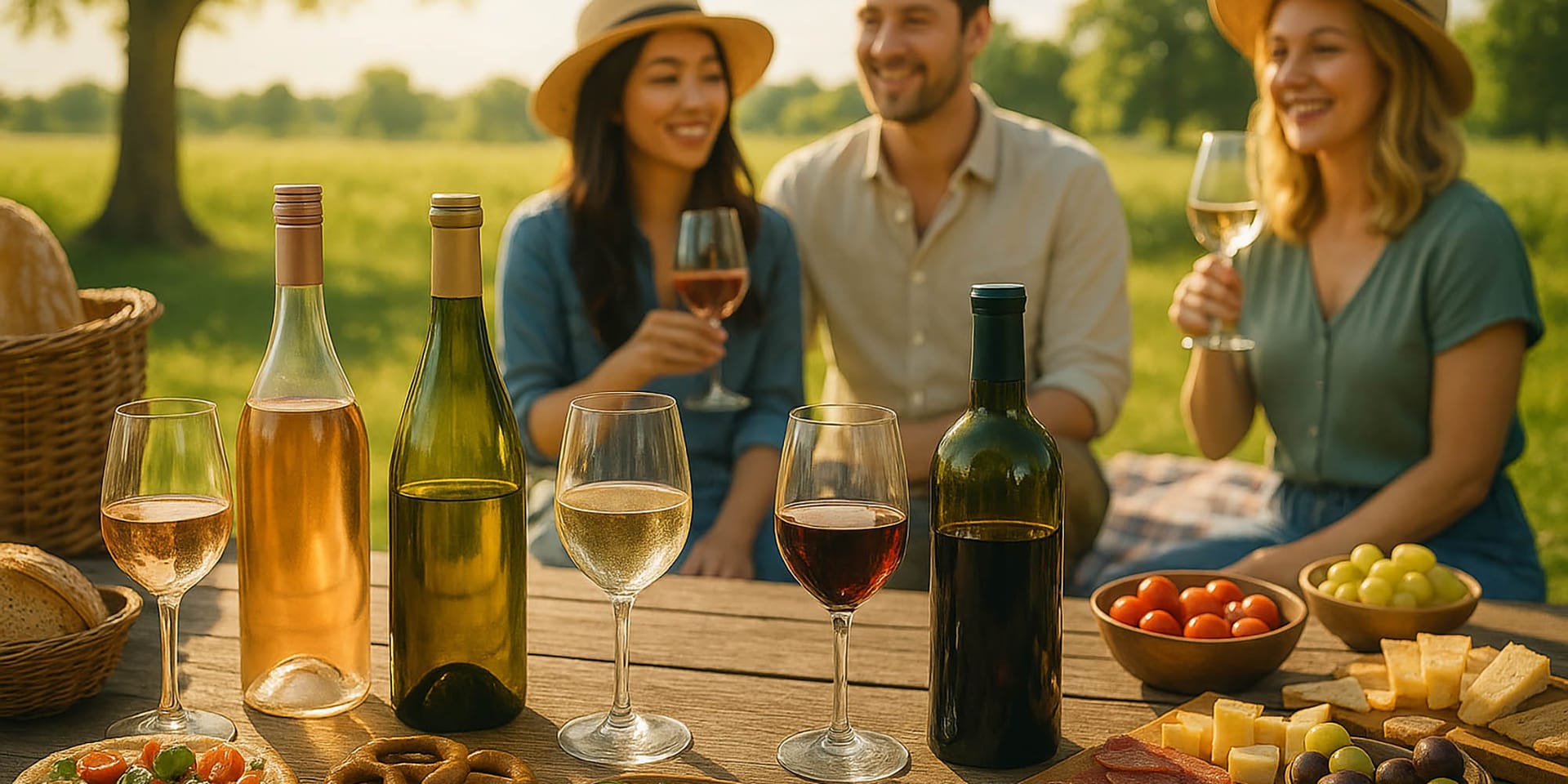 Vinsmagning: Sommerens vin og picnicglæder