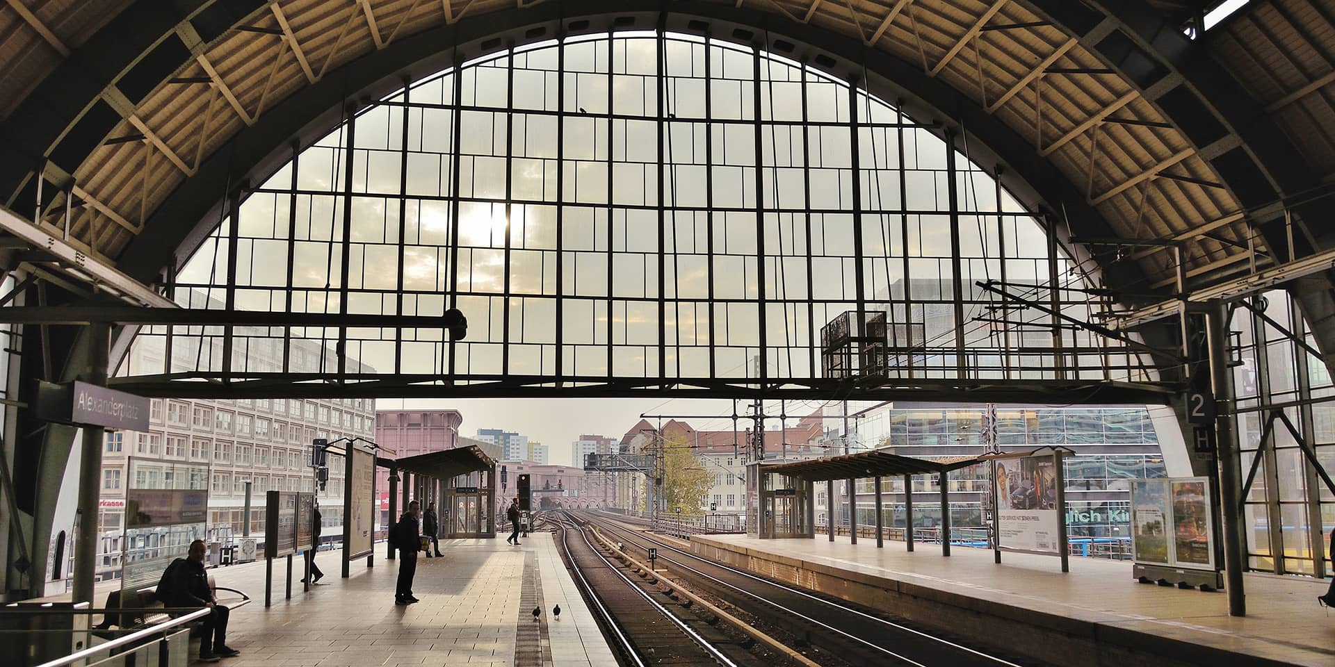 Hovedbanegården i Berlin. Tyskkursus, niveau B1-B2 i FOF Aarhus