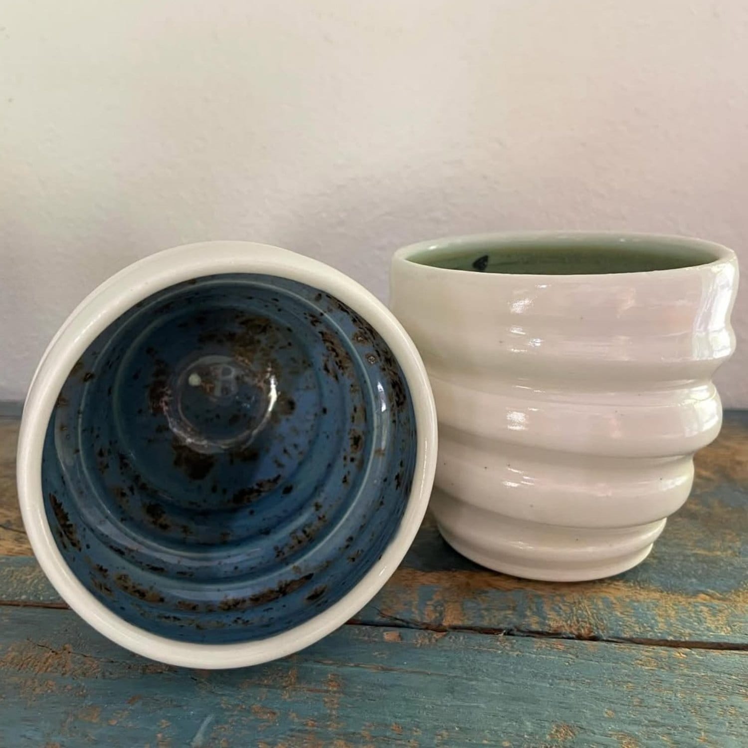 Porcelænskopper lavet af Nina Stortz