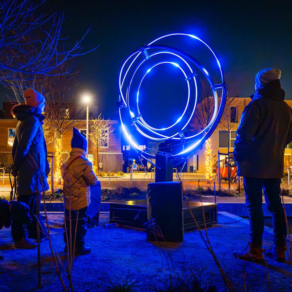 Celestial Rhythms – kunstværk på Copenhagen Light Festival