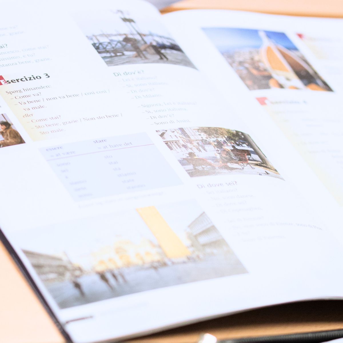 bog fra italienskkursus