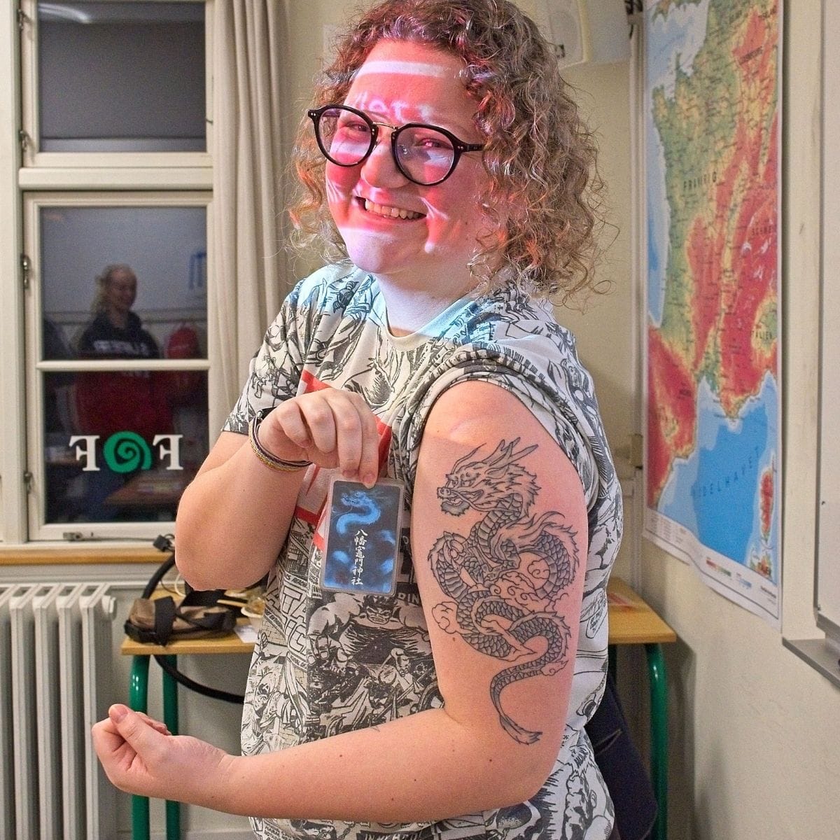 Line Høst, der underviser i japansk