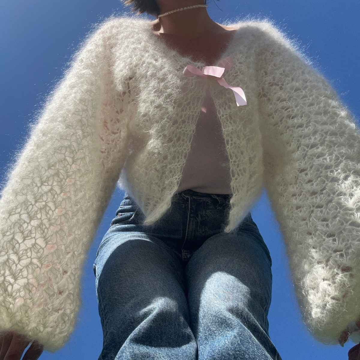 Hæklet sommercardigan