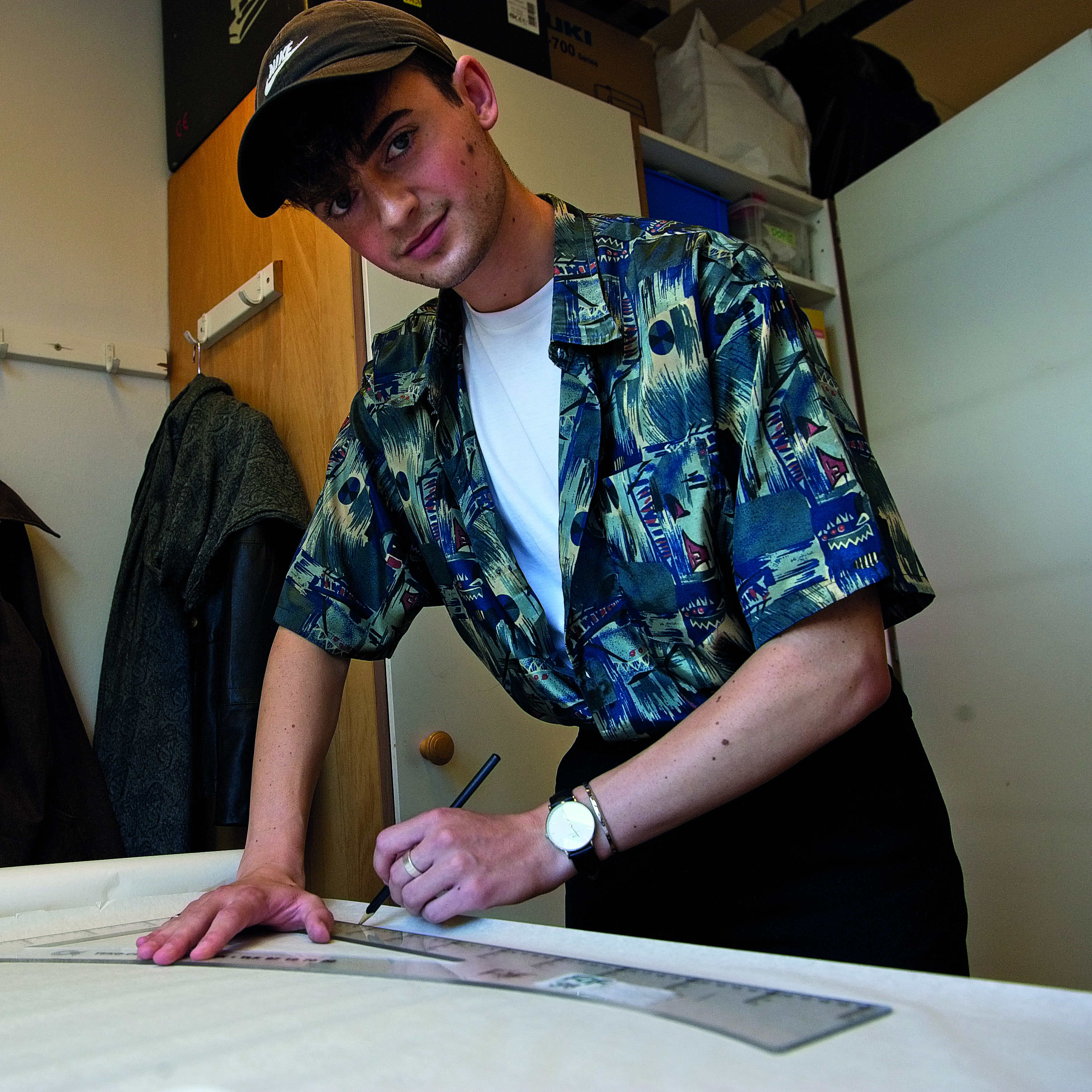 Andreas Gai, der går til syning i fof aftenskolen aarhus