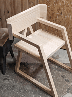 Workshop in English – learn how to make a wooden chair