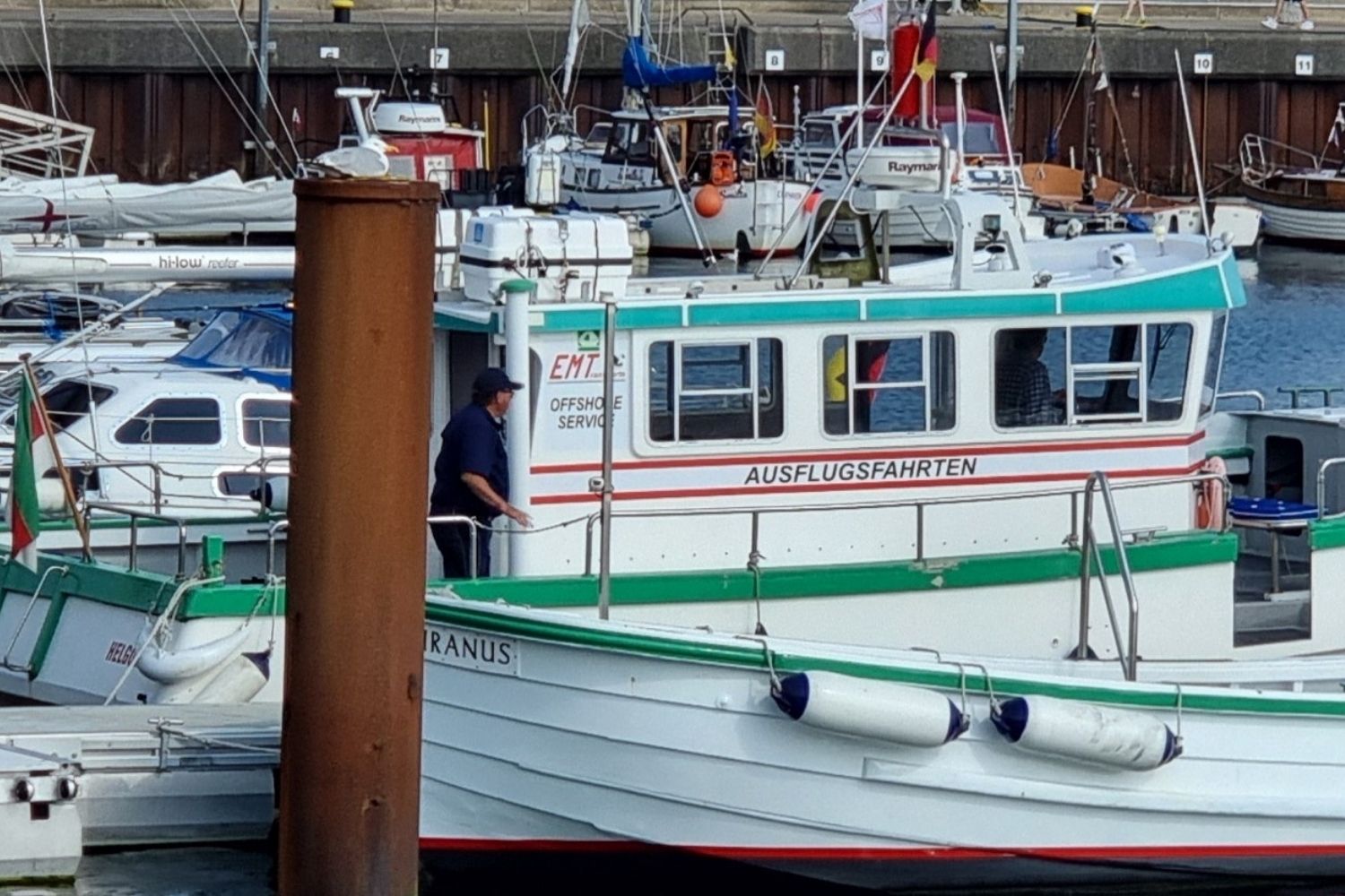 Katamaran til ø-sejlads