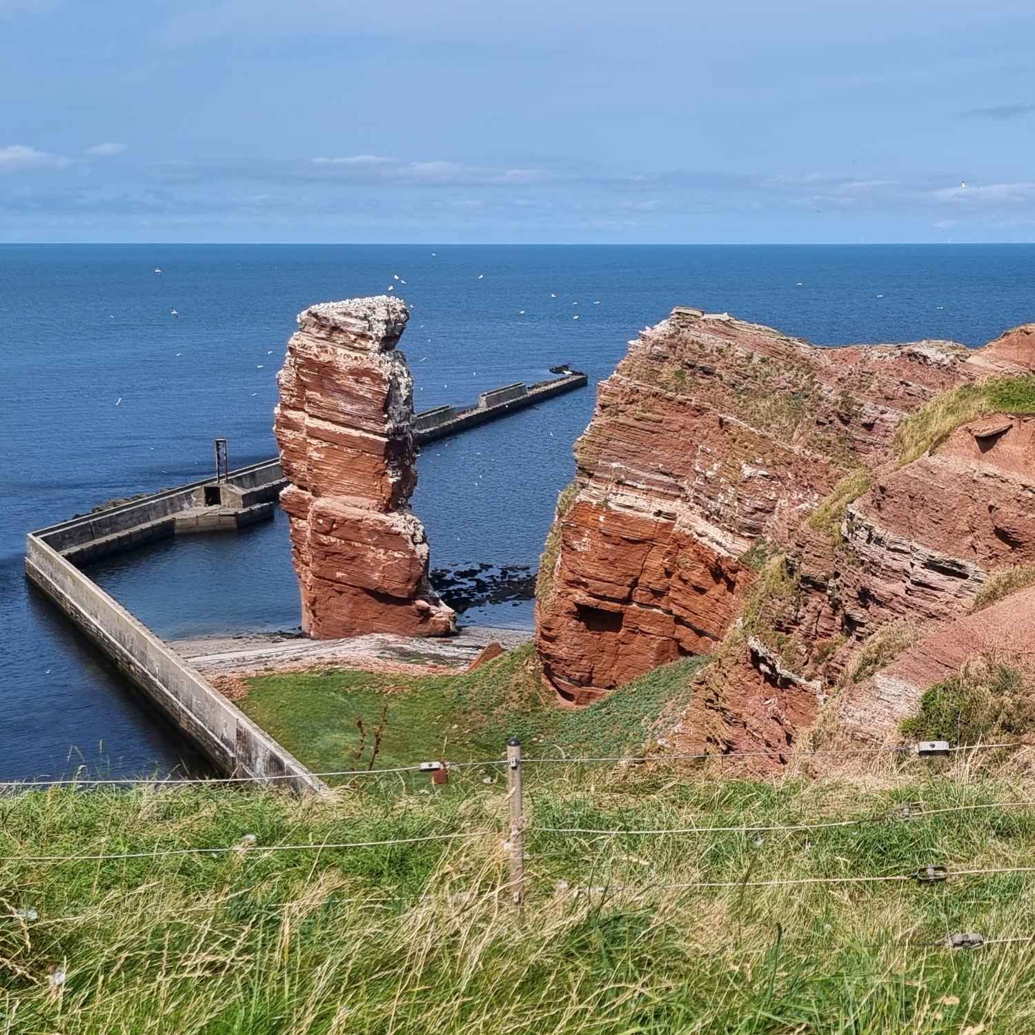 Helgolands klint "Lange Anna"