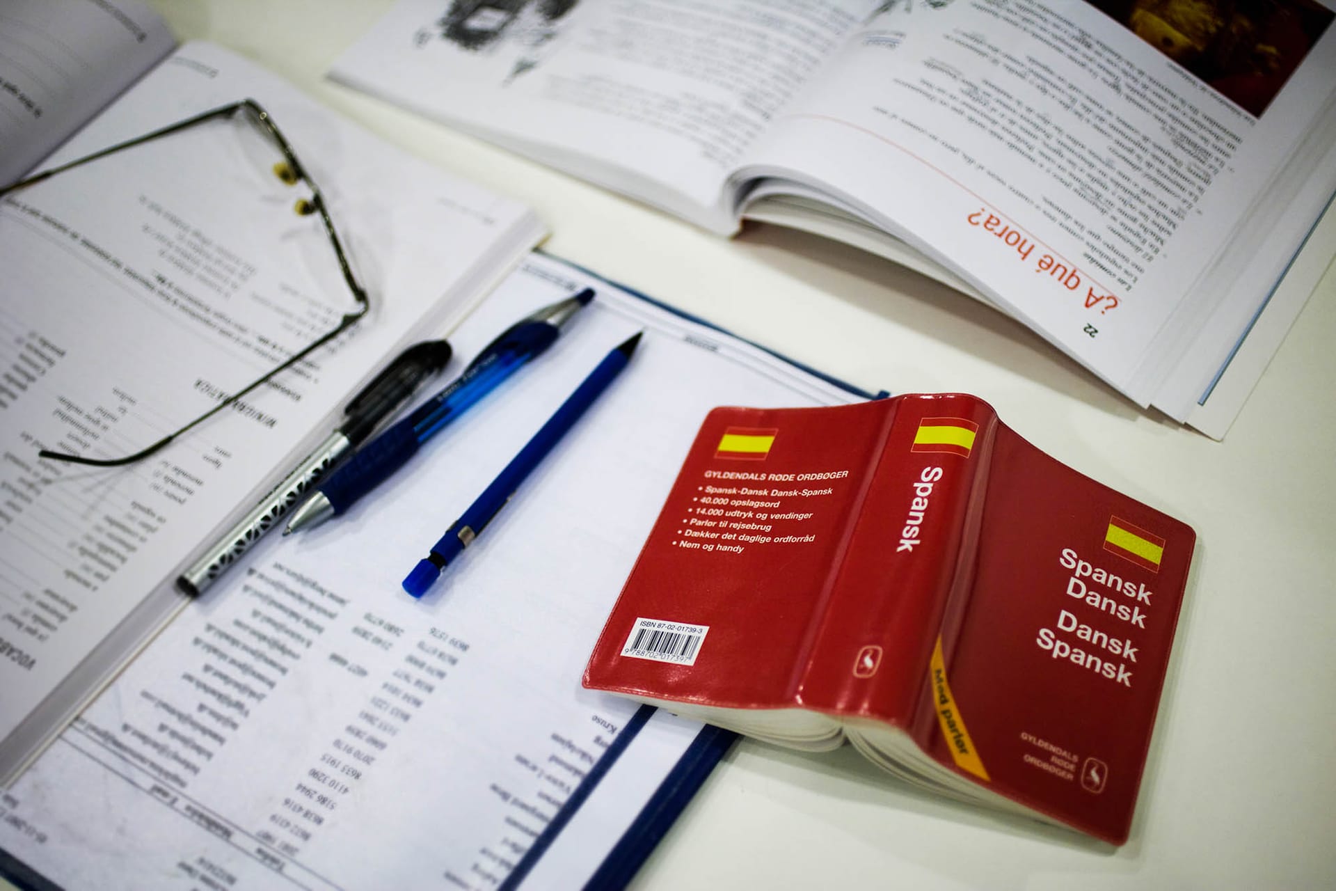 Deltagere i avanceret spanskundervisning