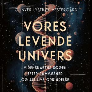 Bogforside af Gunver Lystbæk Vestergårds bog Vores levende univers