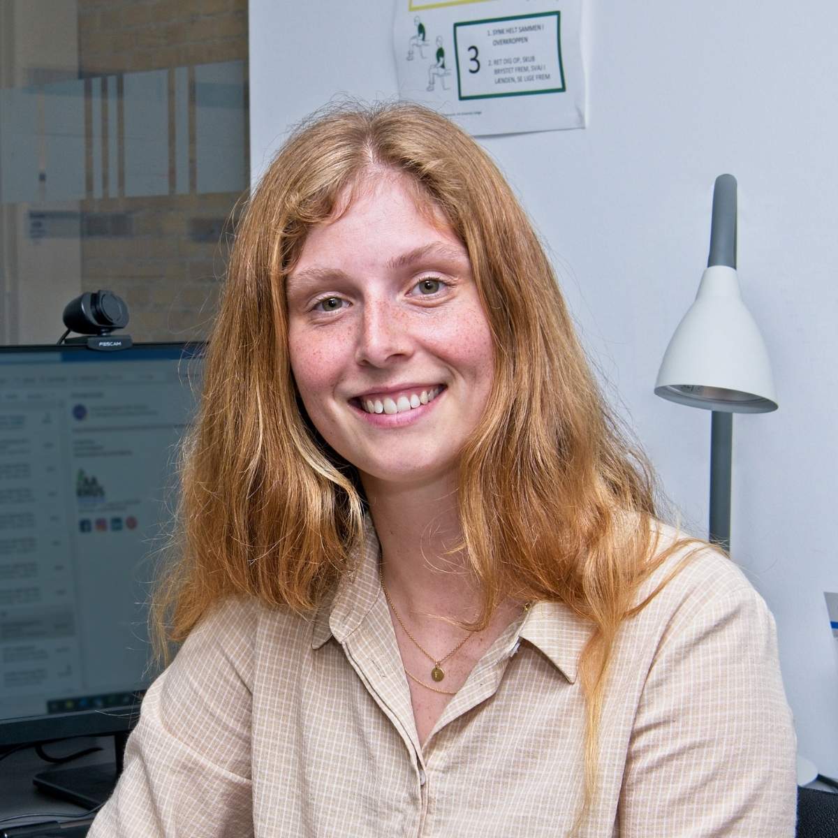 Kathrine Terman Hiltmar, kommunikationspraktikant i FOF Aarhus