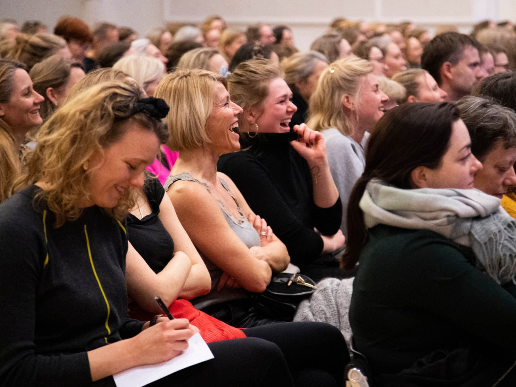 Deltagere på foredrag hos FOF København og Nordsjælland