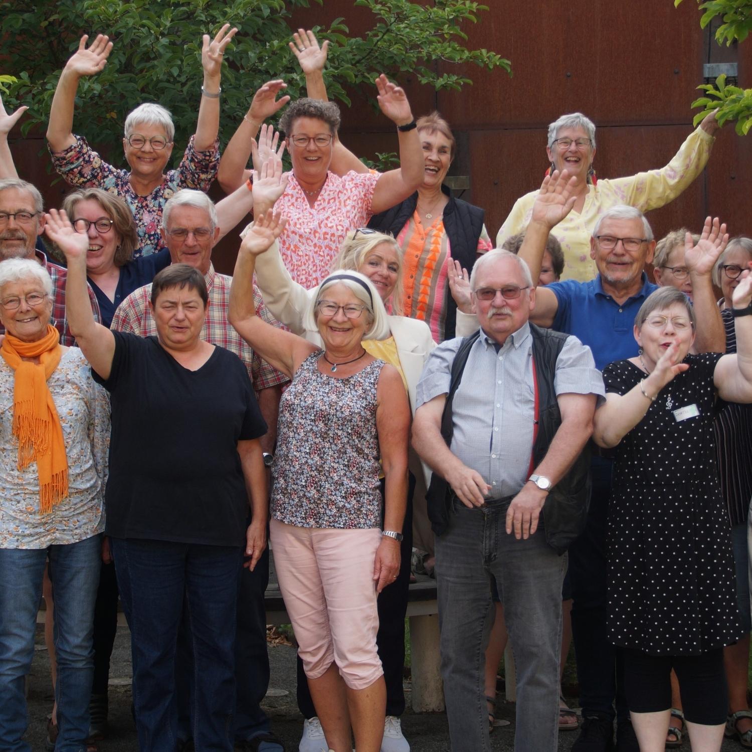 Fællesbillede af Nicolaikorets medlemmer i 2024