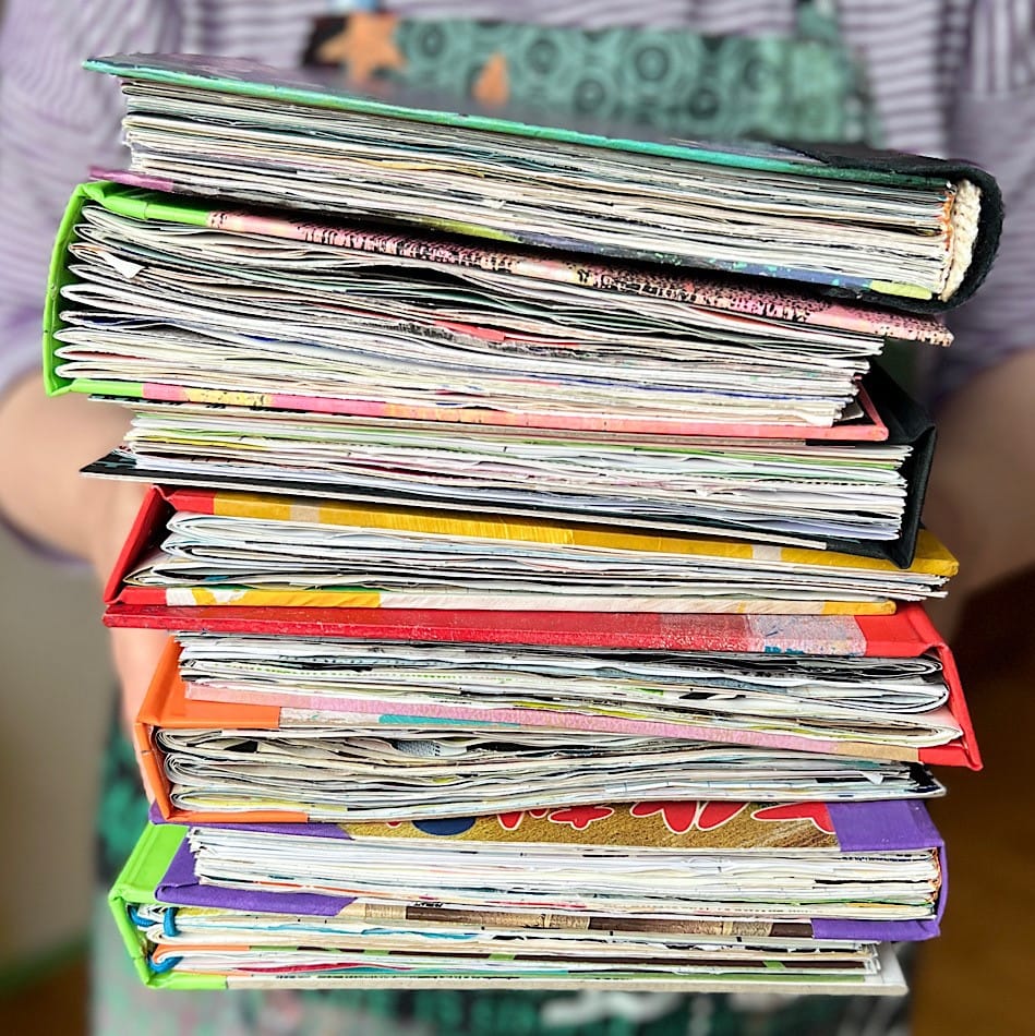 No scrap left behind kreativ bogbinding hos FOF København og Nordsjælland