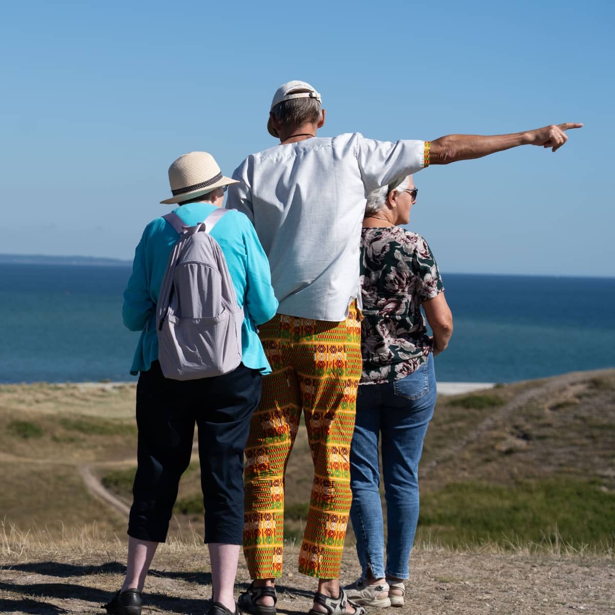 Mennesker på tur med FOF Aarhus