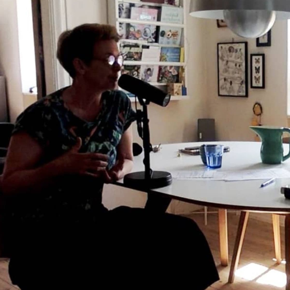 fysioterapeut Heidi Holm, der medvirker i podcasten forældreskabelsen, fof aarhus