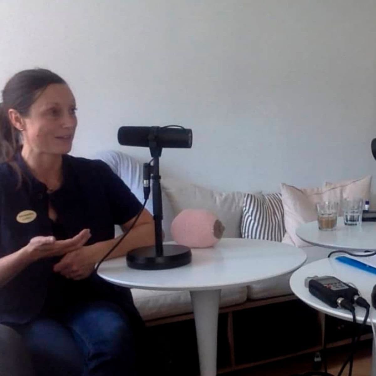 jordemoder og ammekonsulent Camilla Kristiansen, der medvirker i podcast i fof aarhus