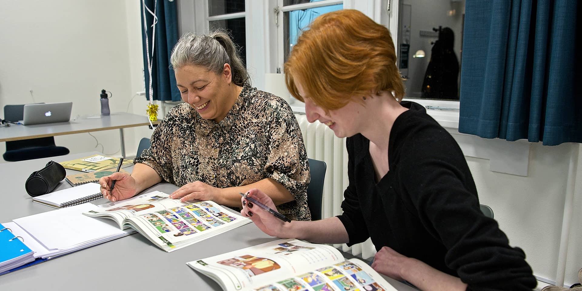 Kursister til undervisning i koreansk i FOF Aarhus