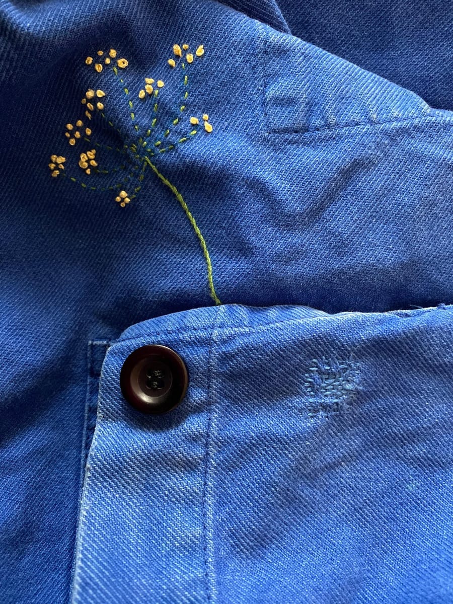 Lær broderi og visible mending – kursus hos FOF København og Nordsjælland